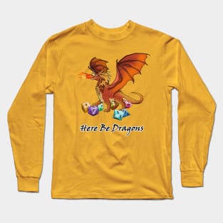 here be dragons Long Sleeve T-Shirt